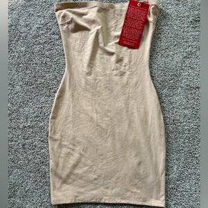 Spanx (Assets Red Hot Label) Strapless Slip Shapewear in Nude.
